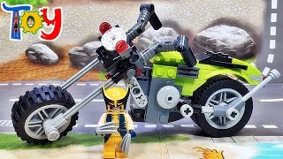 decool 크리에이터 하이웨이 크루저 31018 중국 레고 짝퉁 오토바이 3in1 조립 리뷰 LEGO knockoff Creator Highway Cruiser screenshot 1