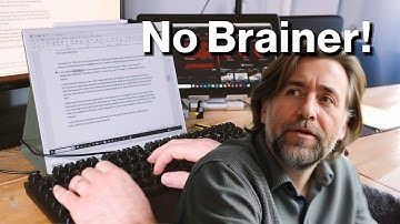 Boox Note Max as an External Eye-Friendly Monitor (to Edit My Article)