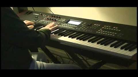 keybdwizrd - Yamaha MOXF8 Demo #3