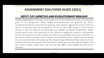 Bzyct-137 solved assignment BSCG solved assignment IGNOU 2021in English..