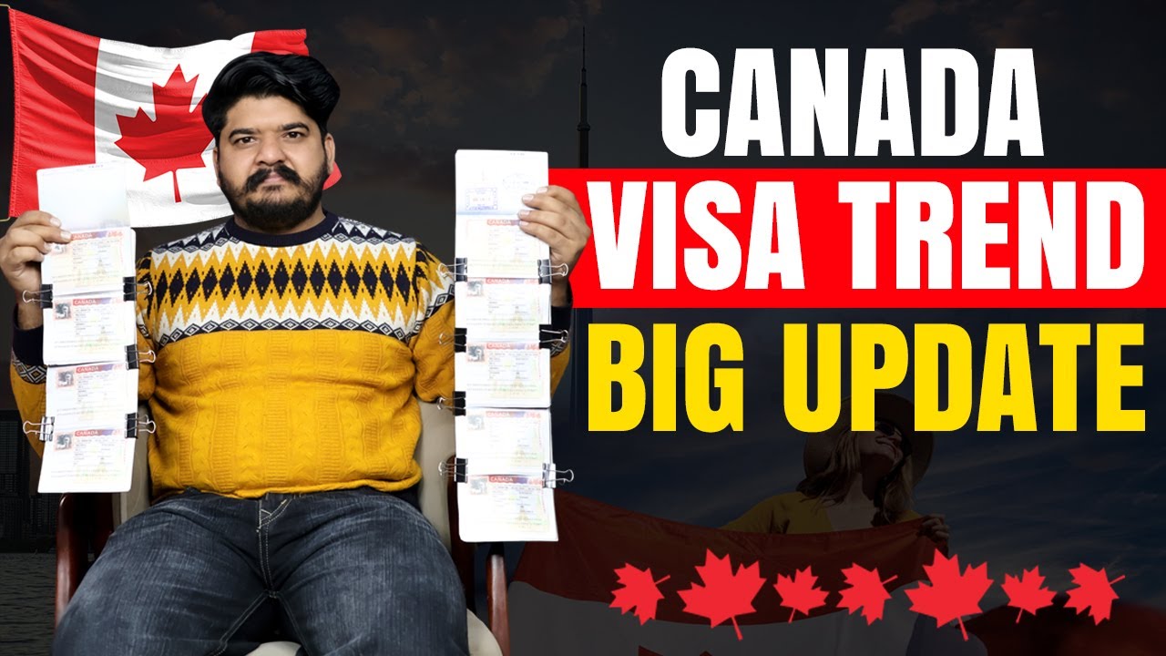 Canada Visa Trend 2026  Big Update | Canada Visa Updates 2026