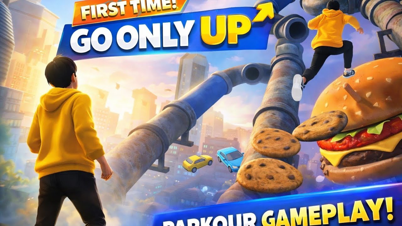 Go Only Up- first time mobile parkour gameplay. | 