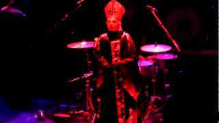 GHOST - Death knell / Satan prayer / Elizabeth (Live in Athens,Greece 8/10/2011)