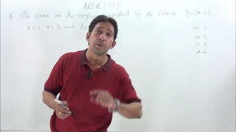 AREA UNDER CURVE -1 Previous Year IIT-JEE questions solutions with Revision