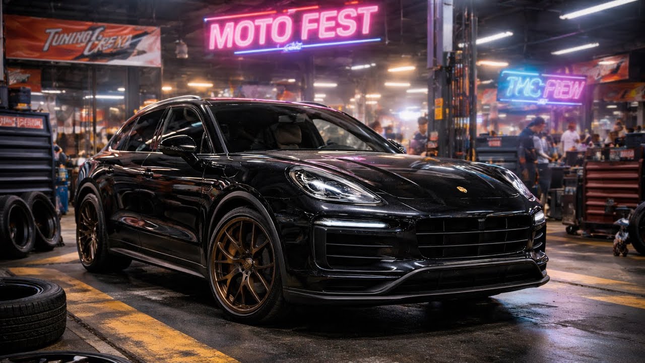 THE CREW MOTOFES TUNEANDO un PORCHE CAYANNE TURBO GT AÑO 2022 QUE PASADA DE COCHE