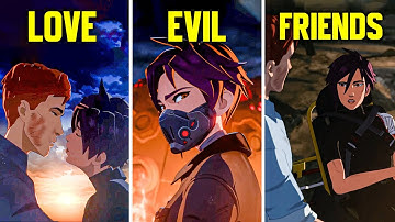 Dispatch - All Invisigal Endings (Good, Best, Evil, Friendzone)