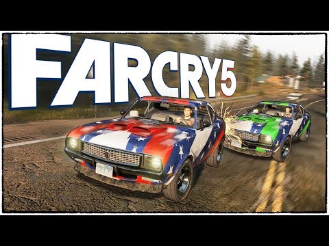 Видео: ГОНКИ на мустангах в Far Cry 5. Победитель получает новую тачку. (Far Cry 5 кооператив #3)