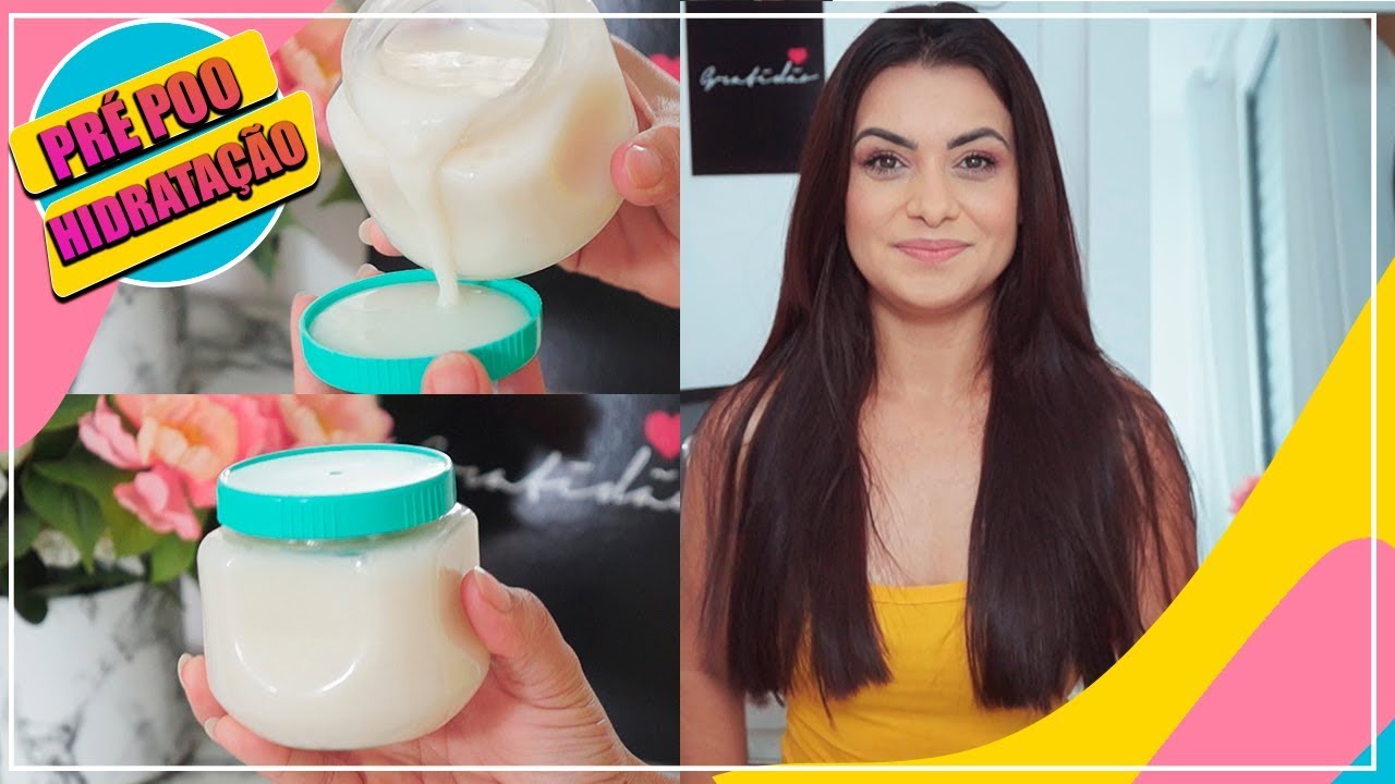 PRÉ POO HIDRATAÇÃO COMBATE O RESSECAMENTO DOS FIOS