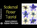 Scalemail flower  beginner weave series  theringlordcom