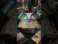 Glowing Crystal Table Transformation