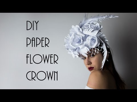 DIY Paper Headpiece,