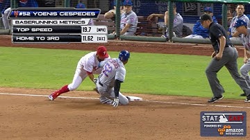 NYM@PHI: Cespedes laces RBI triple to right field