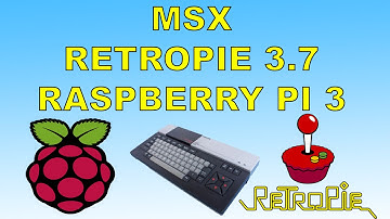MSX Emulator Retropie 3.7 Raspberry Pi 3