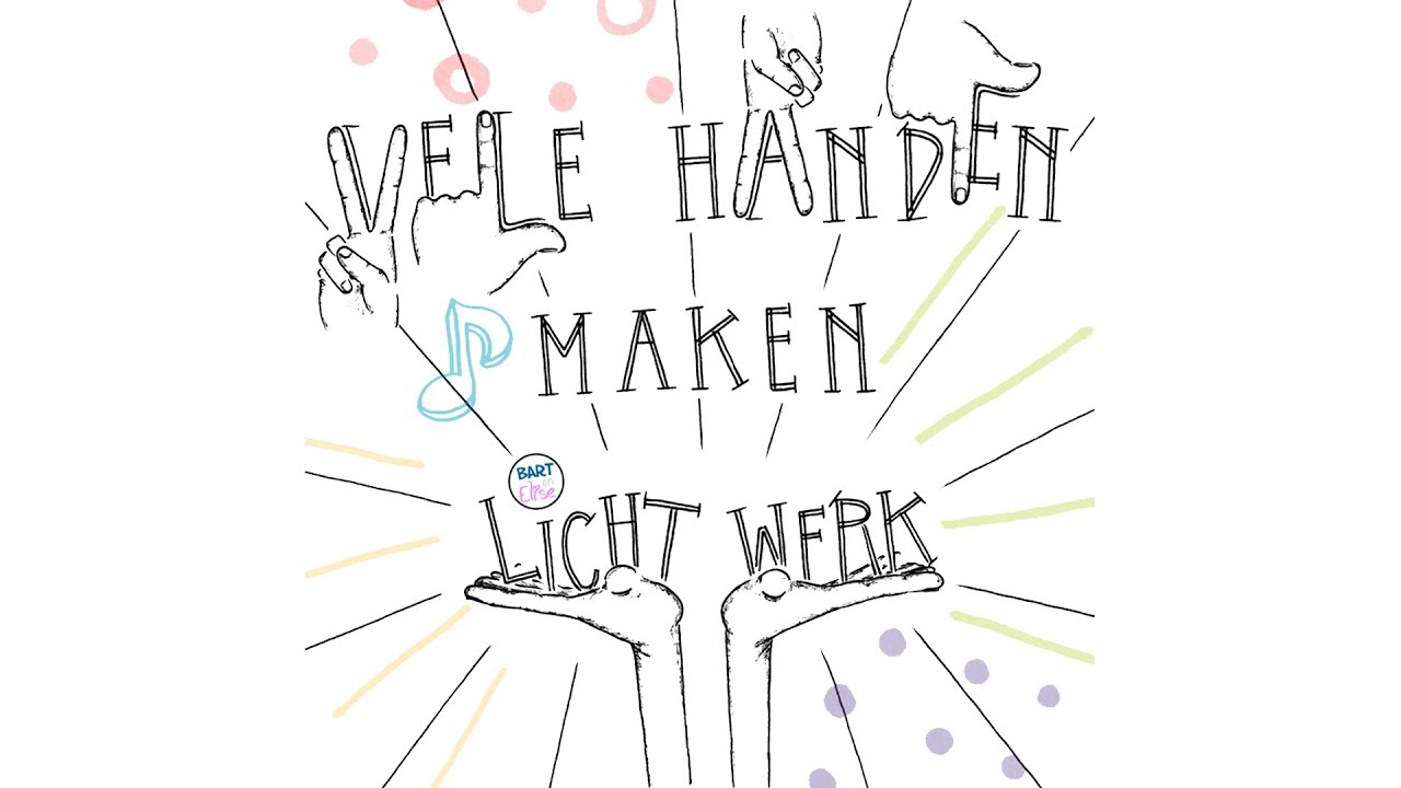 Vele handen maken licht werk - Bart en Elise - YouTube