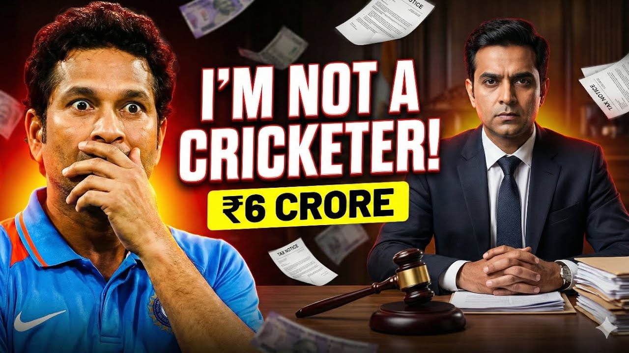Sachin tax twist: ad income ruled acting, saving crores legally and shocking India forever today!!!