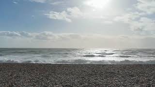 Timelapse rough sea at Seaford Beach