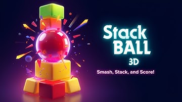 Stack Ball 3D – Crazy Speed Run! Can I Smash All Levels? 🔥 #shortslive #live  #game #stackball