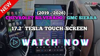NEW Chevrolet Silverado / GMC Sierra (2019 – 2026) 17.2″  Touch-Screen GPS with Carplay