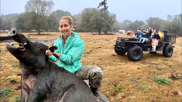 Wild Weekend at the Ranch! Big Swamp Buggy, Cookin’ Food, Dogs & Hogs 🐗 (Vlog)