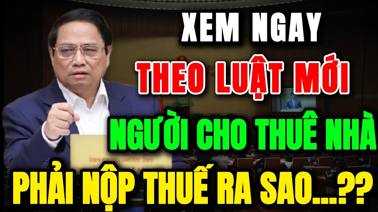 [PODCAST] Cho Thuê Nhà Có Phải Nộp Thuế Không ? Thu Nhập Cho Thuê Nhà Từ Bao Nhiêu Phải Nộp thuế ?