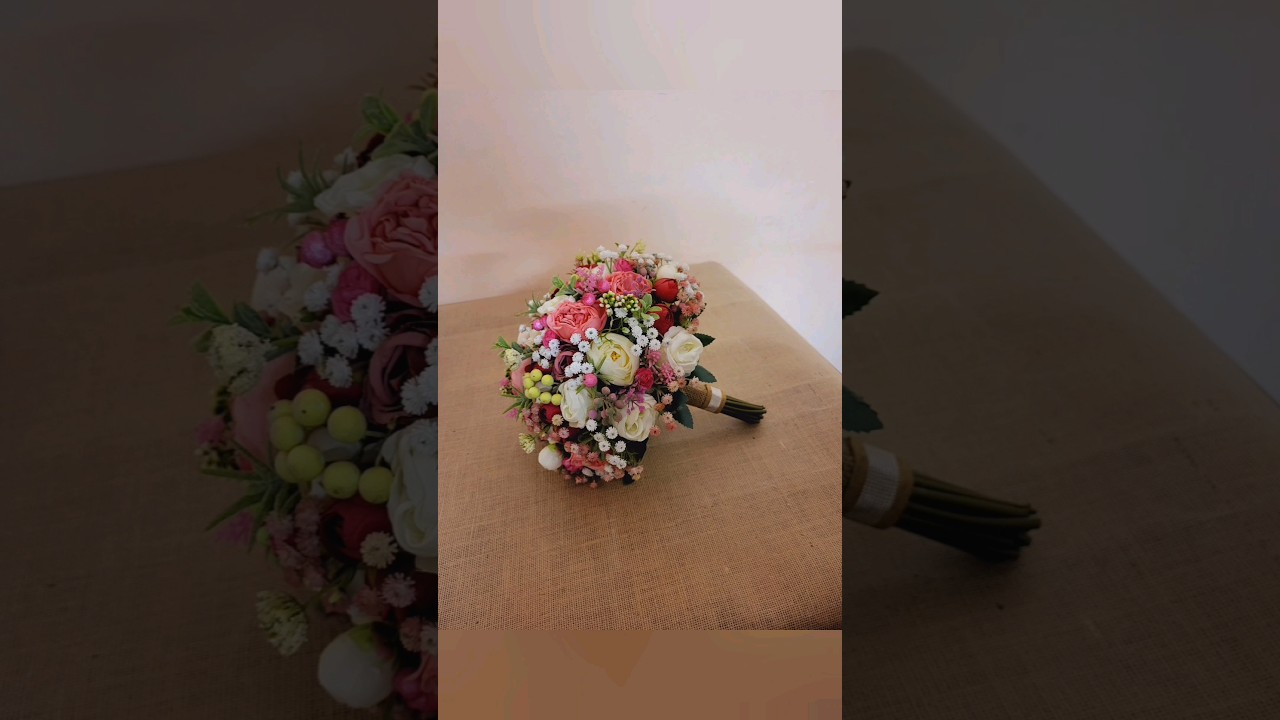 artificial bridal bouquet.  episode 256