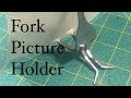 How to Make a Fork Picture Holder Display For Your Art Artwork How to Make a Fork Picture Holder Display For Your Art Artwork