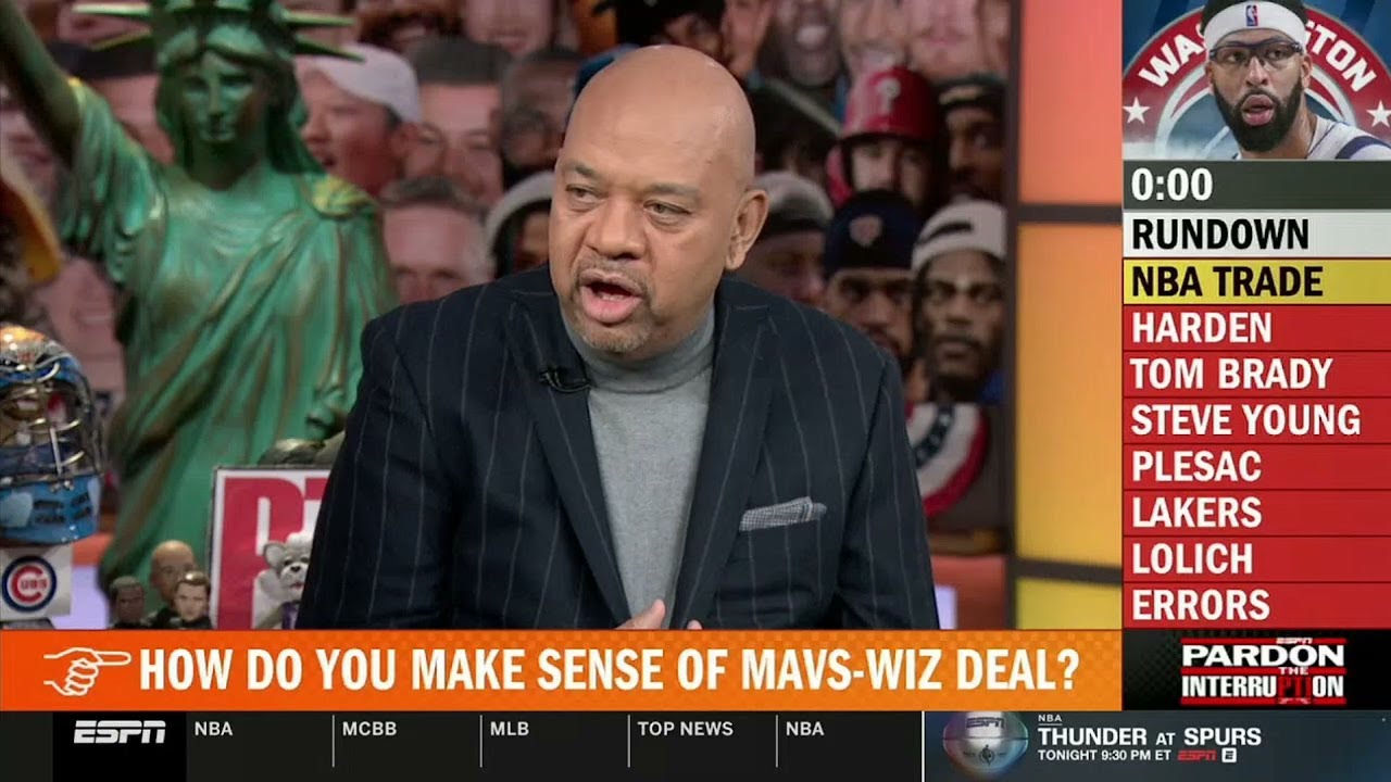 Pardon The Interruption | Wilbon on NBA Trades: AD to Wizards, Harden to Cavs, Giannis to Warriors?