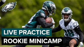 First Look at Eagles Rookies at 2019 Rookie Minicamp | Eagles Livestream