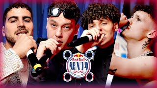 Liaze, Amir The Kid, Jamin & Sero im Red Bull Next 4 Cypher