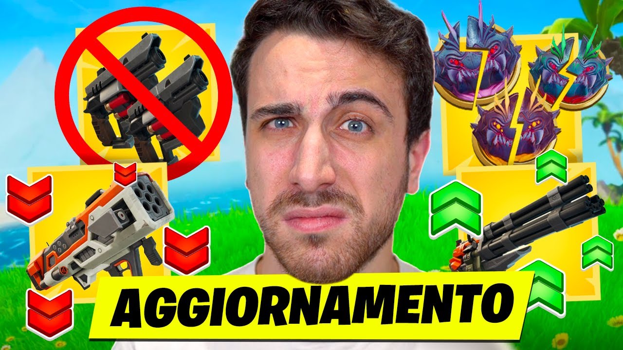AGGIORNAMENTO SEGRETO che ha Cambiato TUTTO! Bilanciamento PESANTE! Stagione 4 Capitolo 6 Fortnite!