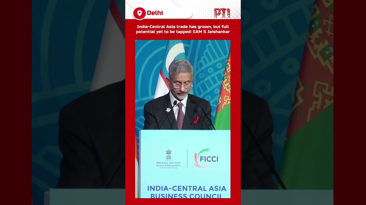 India-Central Asia trade has grown, but full potential yet to be tapped: EAM S Jaishankar