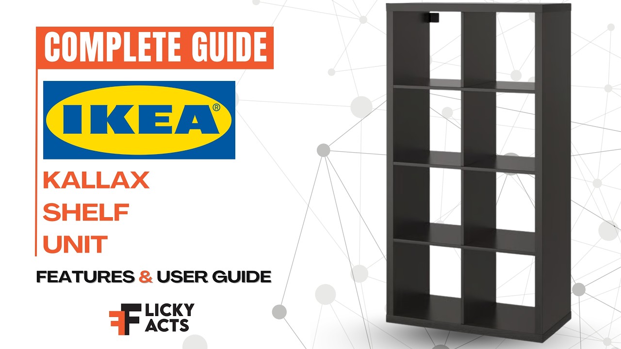 EXPEDIT カラックスキャスター 5本セット【説明書・取り付け用金具付き】 IKEA KALLAX Shelf Unit User Manual | Features & Setup Guide - YouTube