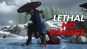 Ghost of Yotei - AGGRESSIVE COMBAT with Spider Lily Armor (PS5 Lethal No Damage)