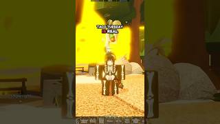 TACO TUESDAY IN ROBLOX FISCH 🌮 #roblox #fisch #robloxfisch #shorts