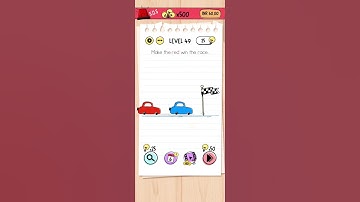 Brain Test Level 49 | Make The Red Win The Race | #braintest #braintestlevels #shorts #viral