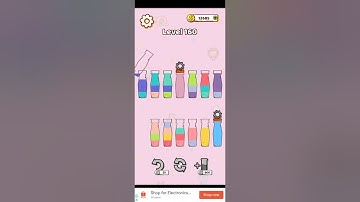 How to complete Drink sort master normal mod Level 160