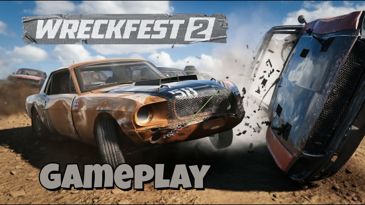 WreckFest 2 Gameplay Early Access Crazy Crash Fest..!!! - YouTube