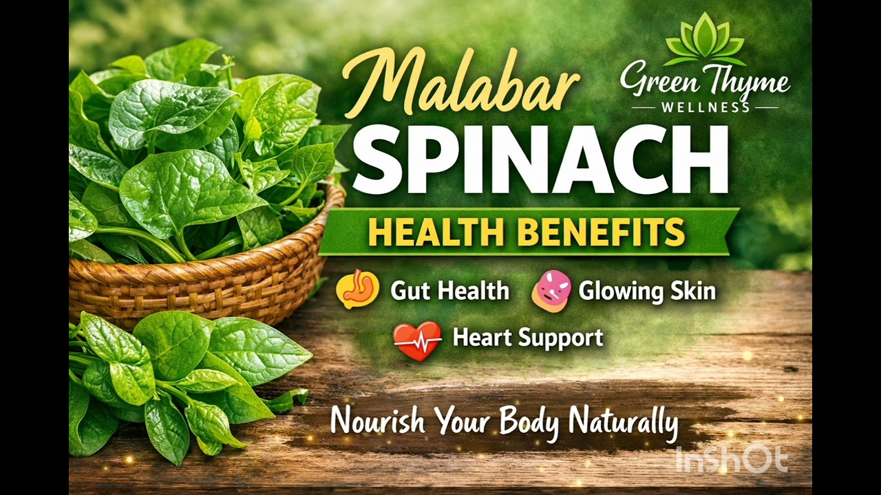 Malabar Spinach Benefits for Digestion, Immunity & Heart Health