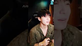 Jungkook Vlive Jungkook Singing Peaches By Justin Bieber