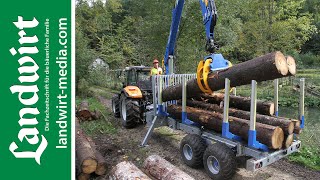 Binderberger Krananhänger im Test | landwirt-media.com