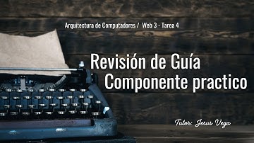 Web de Curso AC-2034 Tarea 4: Programación en Lenguaje Ensamblador - Componente Práctico