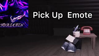 Forsaken Emote 「Pick Up」