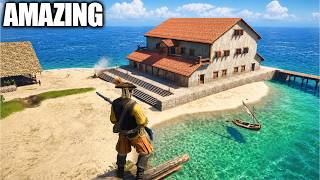 The Building Mechanics in This Pirate Survival Game are NEXT LEVEL…