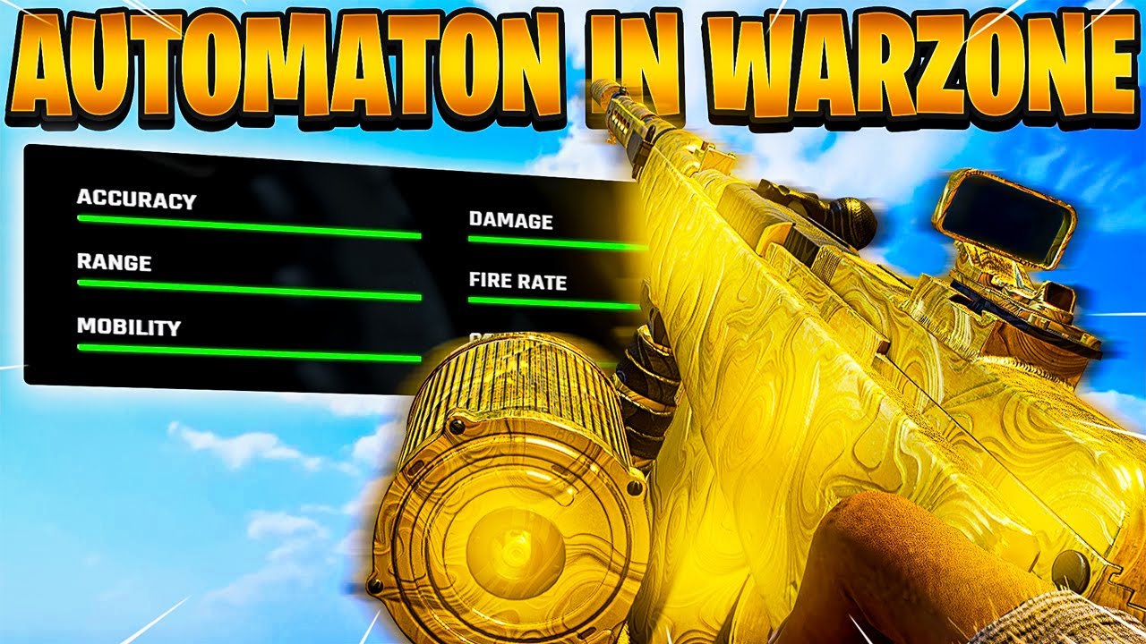 *NEW* BEST AUTOMATON CLASS SETUP in WARZONE! 😳 *NO RECOIL*