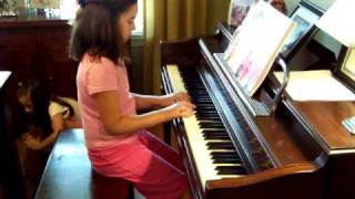 Emily playing June Bug Rag