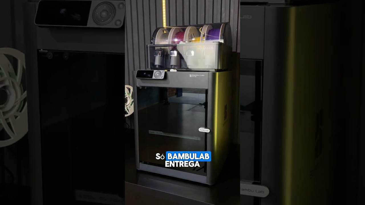 Impressora 3D Bambu Lab P1S - a partir de R$6.569,10