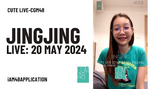 JINGJING#2-CGM48 : CUTE LIVE 20 MAY 2024