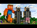 Building JOHNNY STATUES in Camp Minecraft