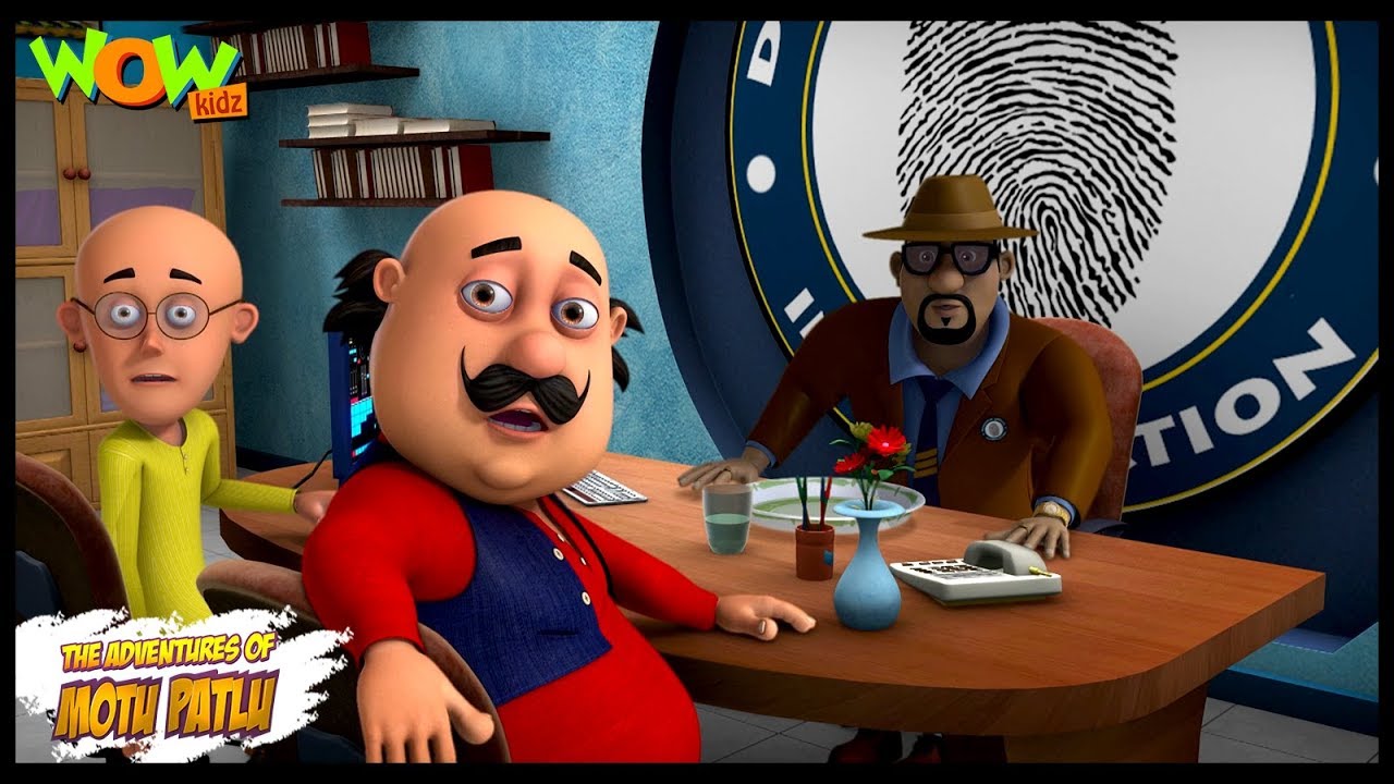 Motu Patlu New Episode | Hindi Cartoons For Kids | Motu Patlu In Detective Agency | Wow Kidz