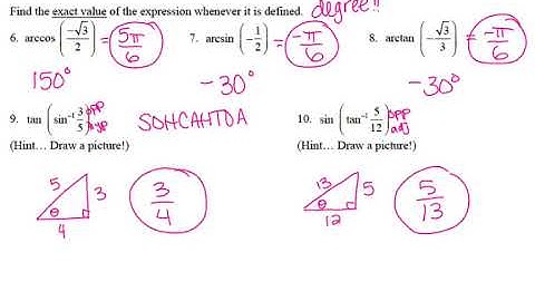 Precalc Chapter 4 Part 2 Review Video